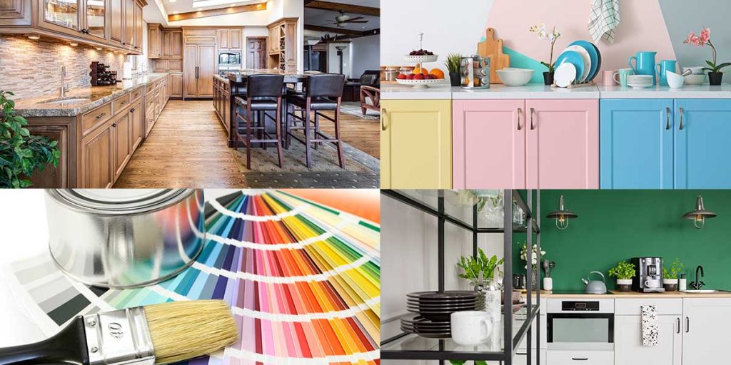 Küchenfarben-Farbgestaltung