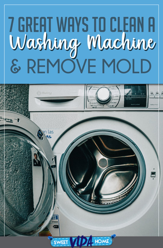 how to remove mold from your washing machine